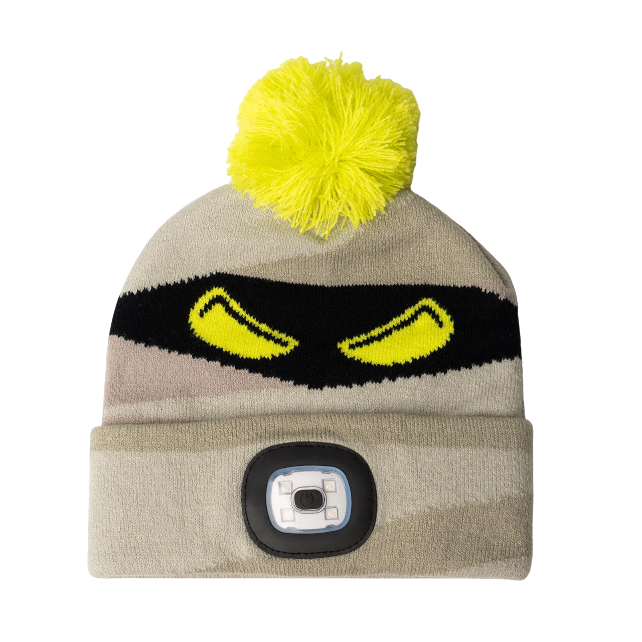 Kinder Halloween wiederaufladbare LED Beanie