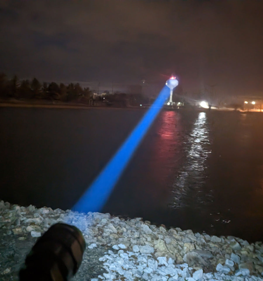 Fast 1 Meile Beam taktische Taschenlampe
