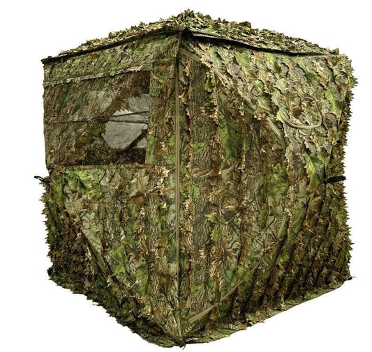 Ghilliemonster Leafy Pop-Up Jagd blind