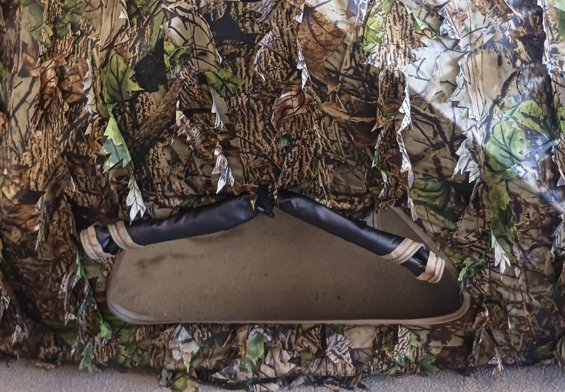 Ghilliemonster Leafy Pop-Up Jagd blind