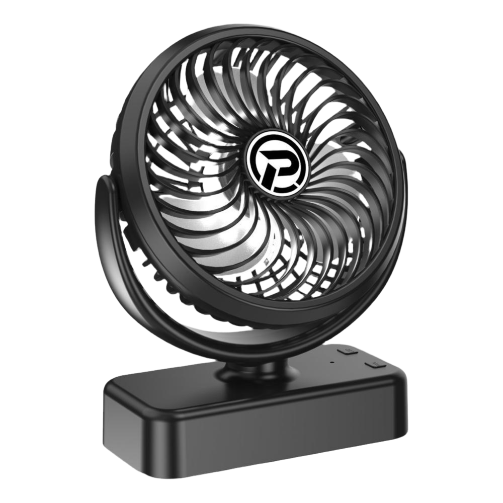 Camping Fan mit LED-Licht
