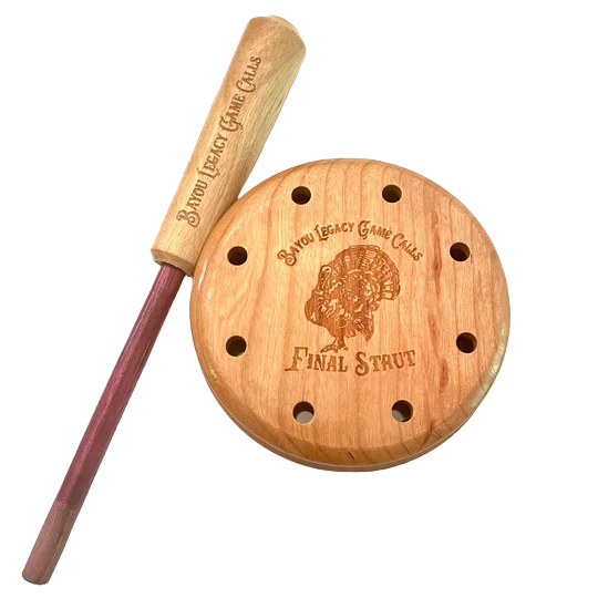 Endgültiger Strut Turkey Pot Call