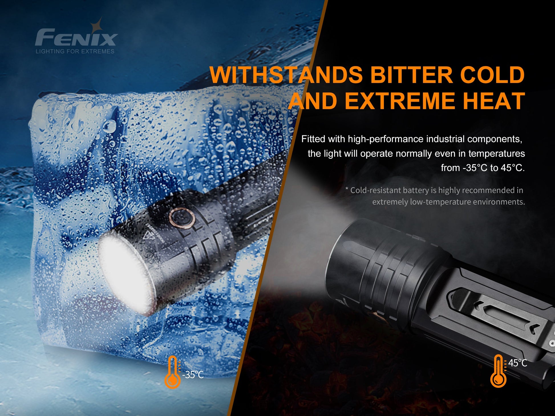 LR35R 10.000 Lumen Taschenlampe