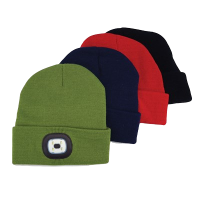 Wiederaufladbare LED Beanie