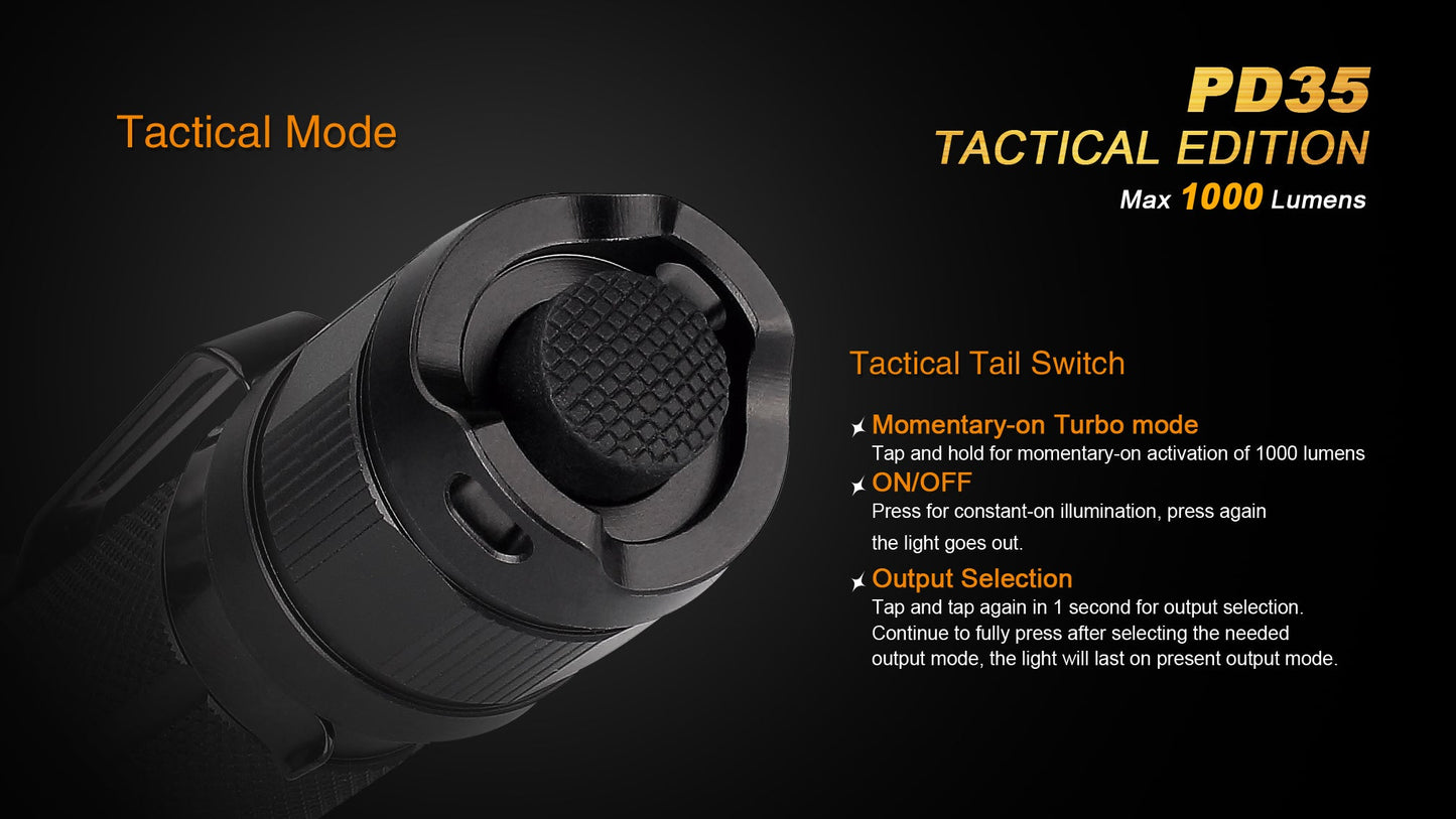 PD35 Tactical Edition Flashlight