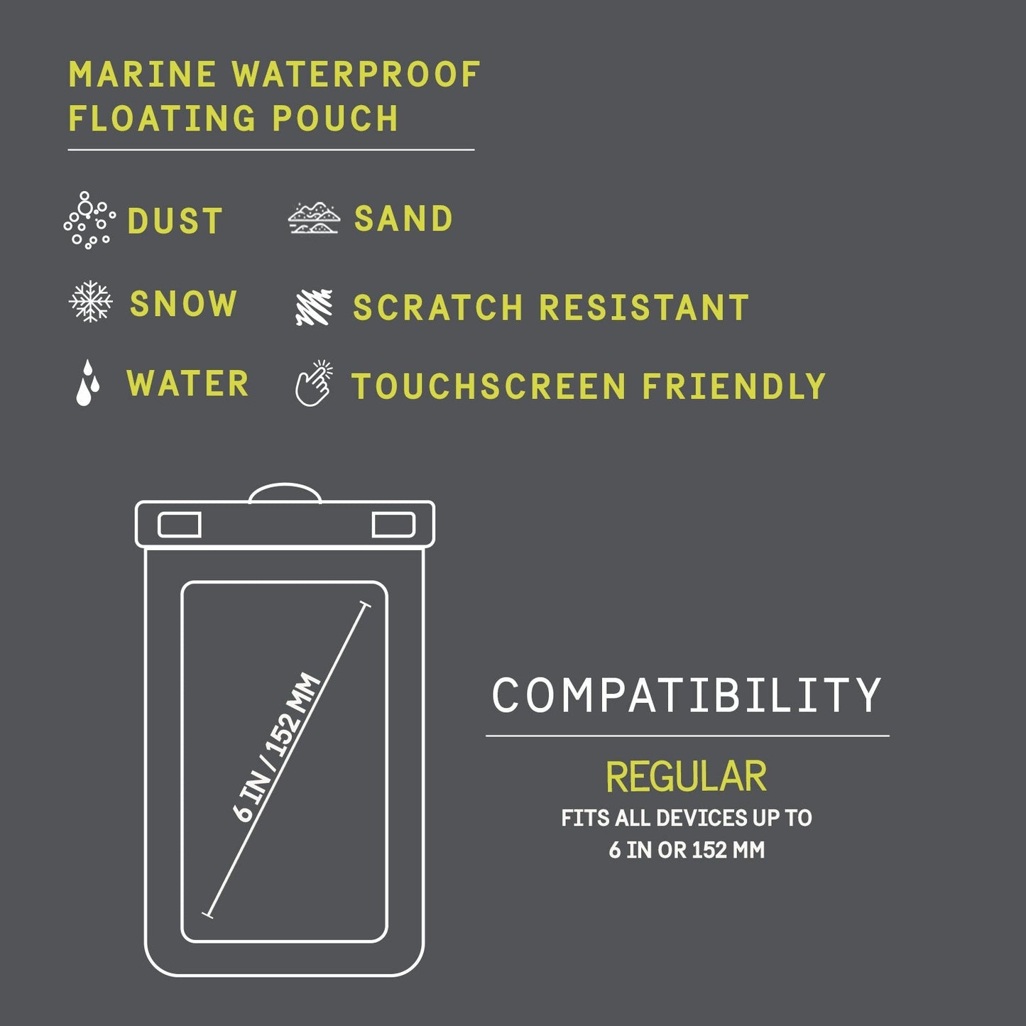 Marine Wasserdicht Schwimmbeutel
