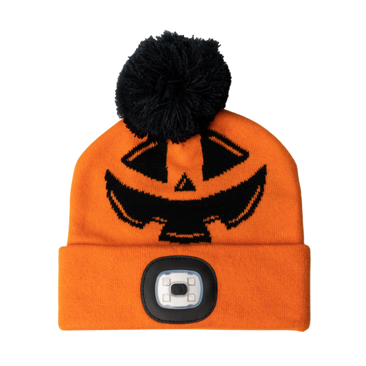 Kinder Halloween wiederaufladbare LED Beanie