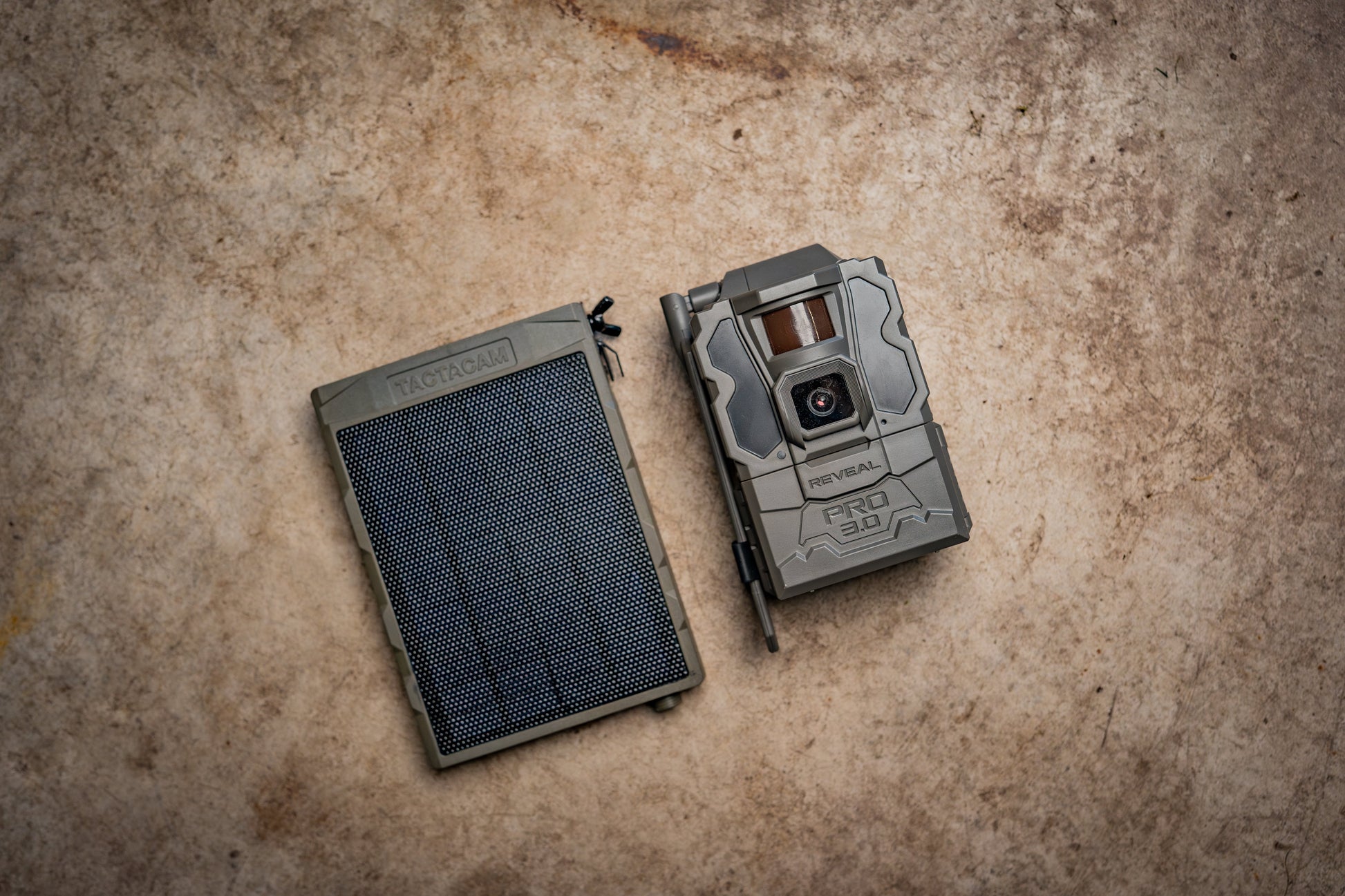 Tactacam enthüllt externes Solarpanel