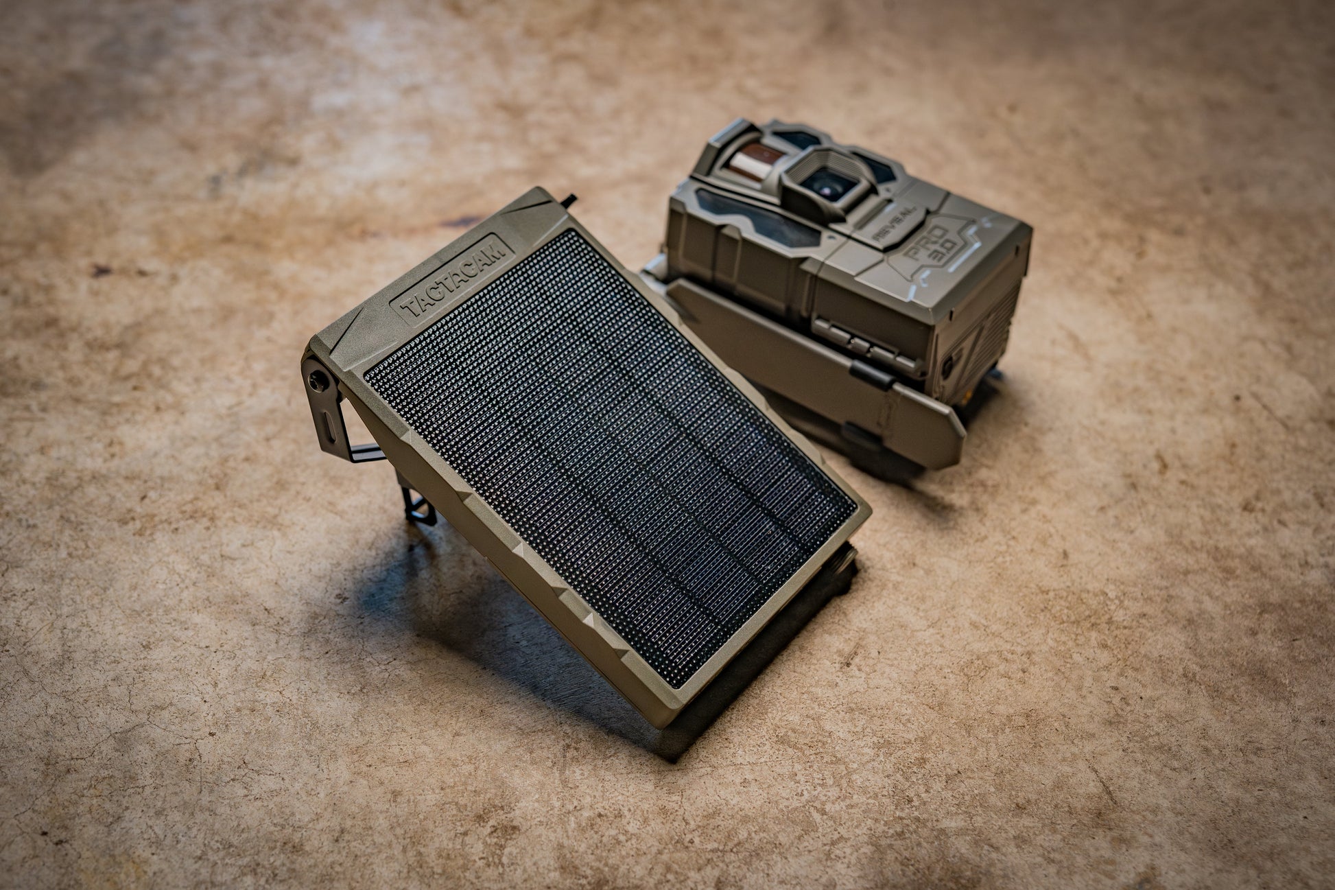 Tactacam enthüllt externes Solarpanel