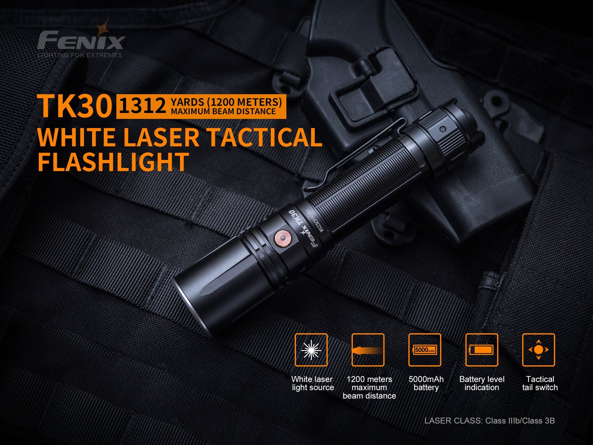TK30 Weißes Laserlicht