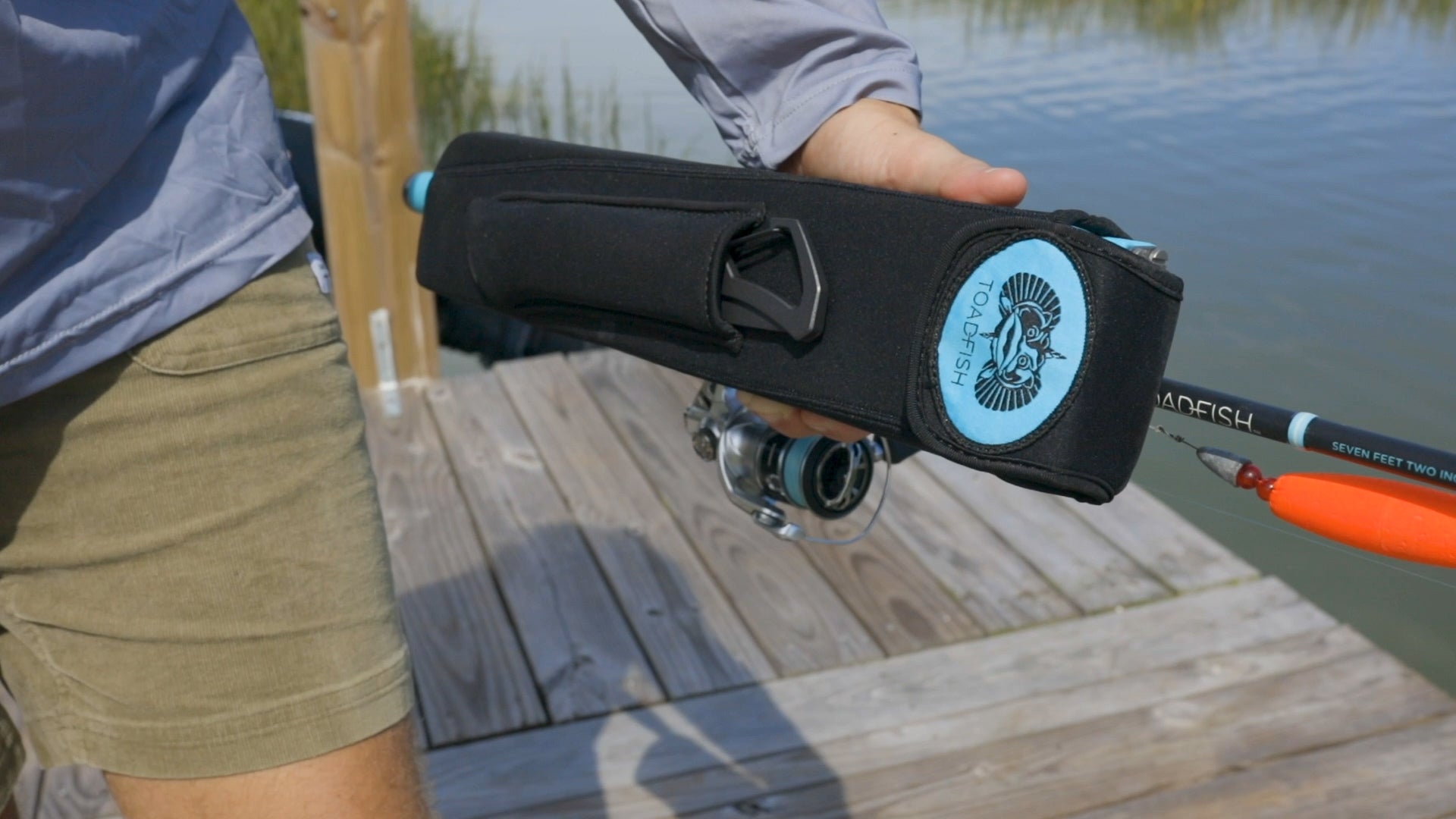 Stowaway Fillet System mit Gehäuse