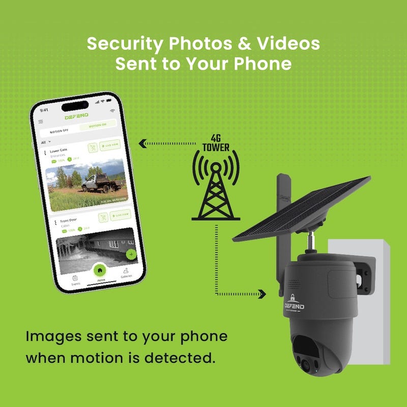 DEFINITION 360 Cellular Security Kamera