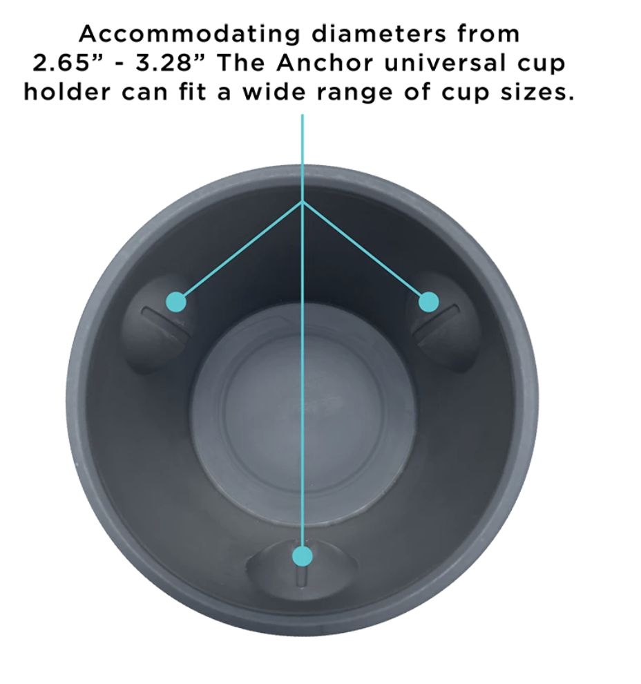 Der Anker - Universal Non-Tipping Cup Holder