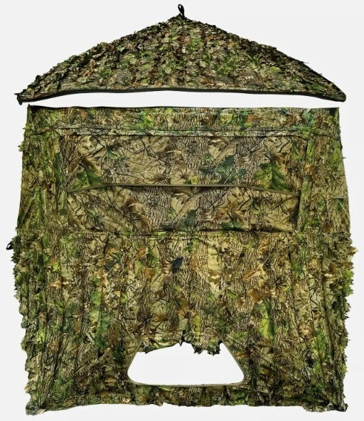 Ghilliemonster Leafy Pop-Up Jagd blind